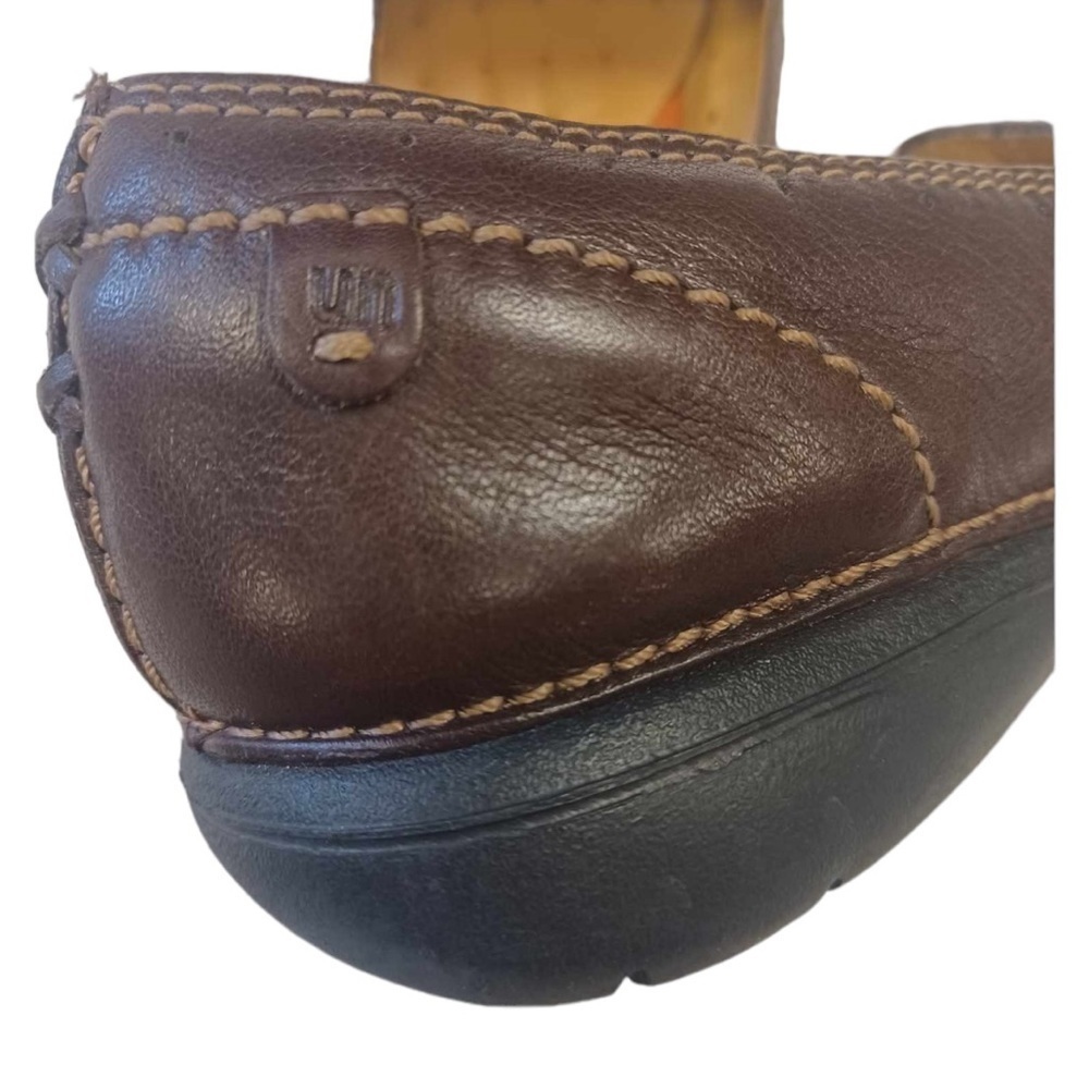 Brown Leather Women's Shoes - Picture 6 of 9